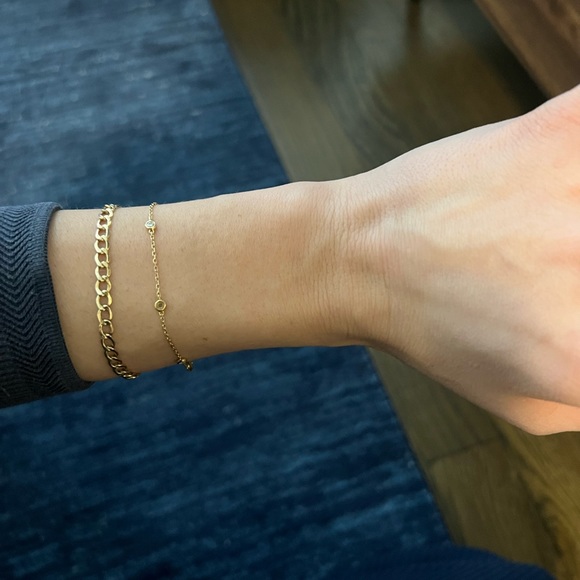 Michele Deco Diamond Watch – Silver with Mother of Pearl Face - Picture 12 of 15